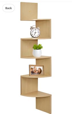Corner shelves