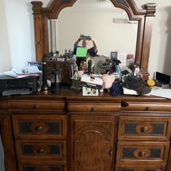Cherry Wood Bedroom Set