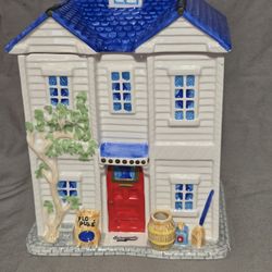 VINTAGE ☆ RAR E ☆ ENTENMANN'S BAKERY SHOP COOKIE JAR HOUSE