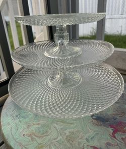 Glass Pedestal Cake Stands