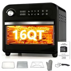 Extra Large Capacity Convection Air Fryer Toaster Oven Combo