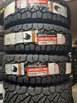 Tires 275/70/18LT