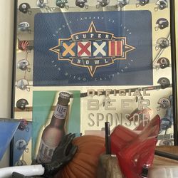 Superbowl XXXII Miller Lite Mirror 