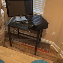 Computer With Desk