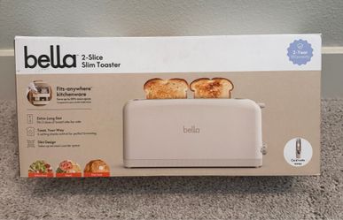 bella 2 Slice Slim Toaster