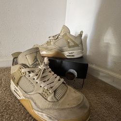 Off White Jordan 4s 