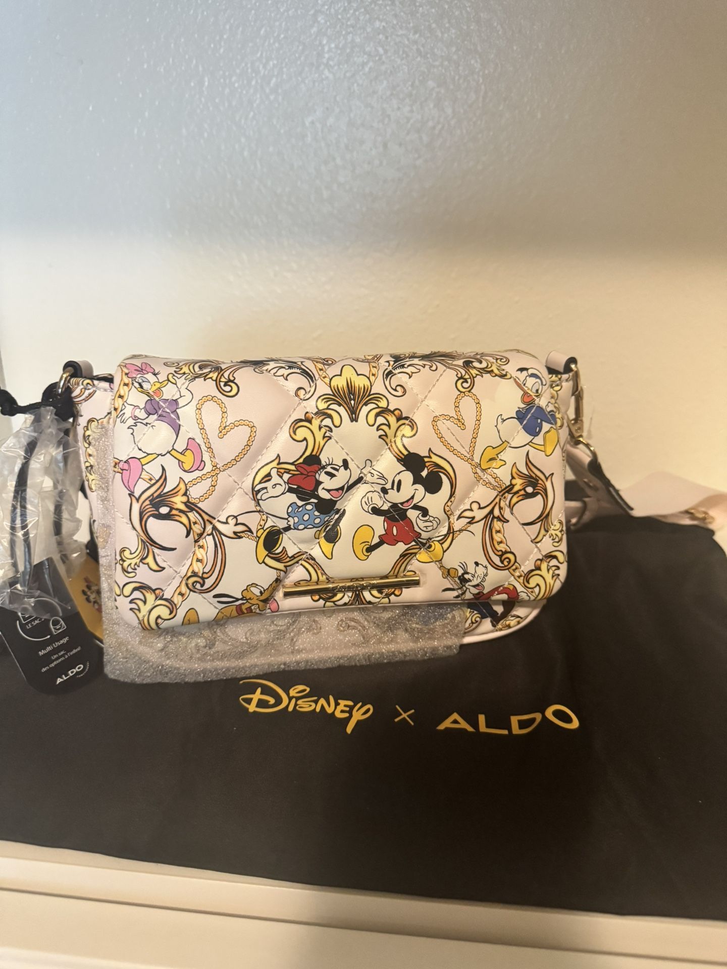 Aldo Disney 100 x Aldo Mickey Mouse Pink Crossbody Bag