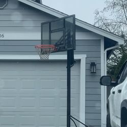Basketball Hoop Adjustable Height 