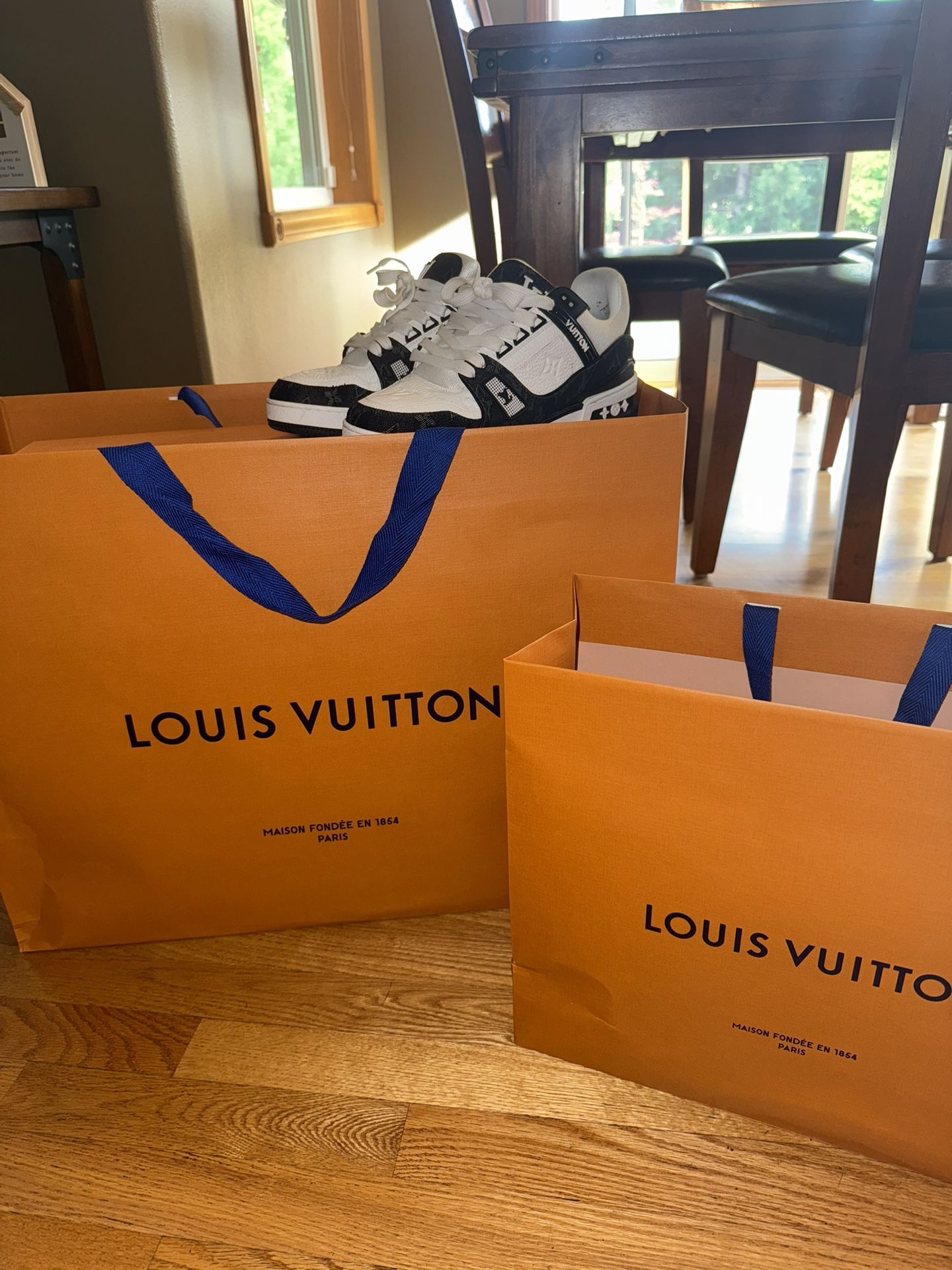 2025 Louis Vuitton Bag + Shoes(Men’s Size 8.5)