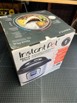 NEW INSTANT POT Nova Plus 60 9-in-1 6Qt Pressure Cooker New in Box