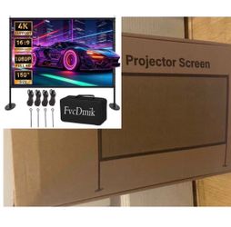 150 Inch Projector Screen with Stand