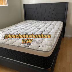 Queen Size Bed And Mattress 