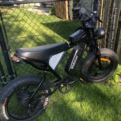 Ridstar Electric Bike for Adults, ,30MPH,48V-52V, 20AH,40AH Battery, Max 50-180 Miles Electric Motorcycle, 20" Fat Tire Dirt Bike, Sh