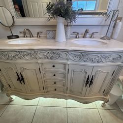 Double Paganini’s De Baño Still Victorian De Madeira No Se USO