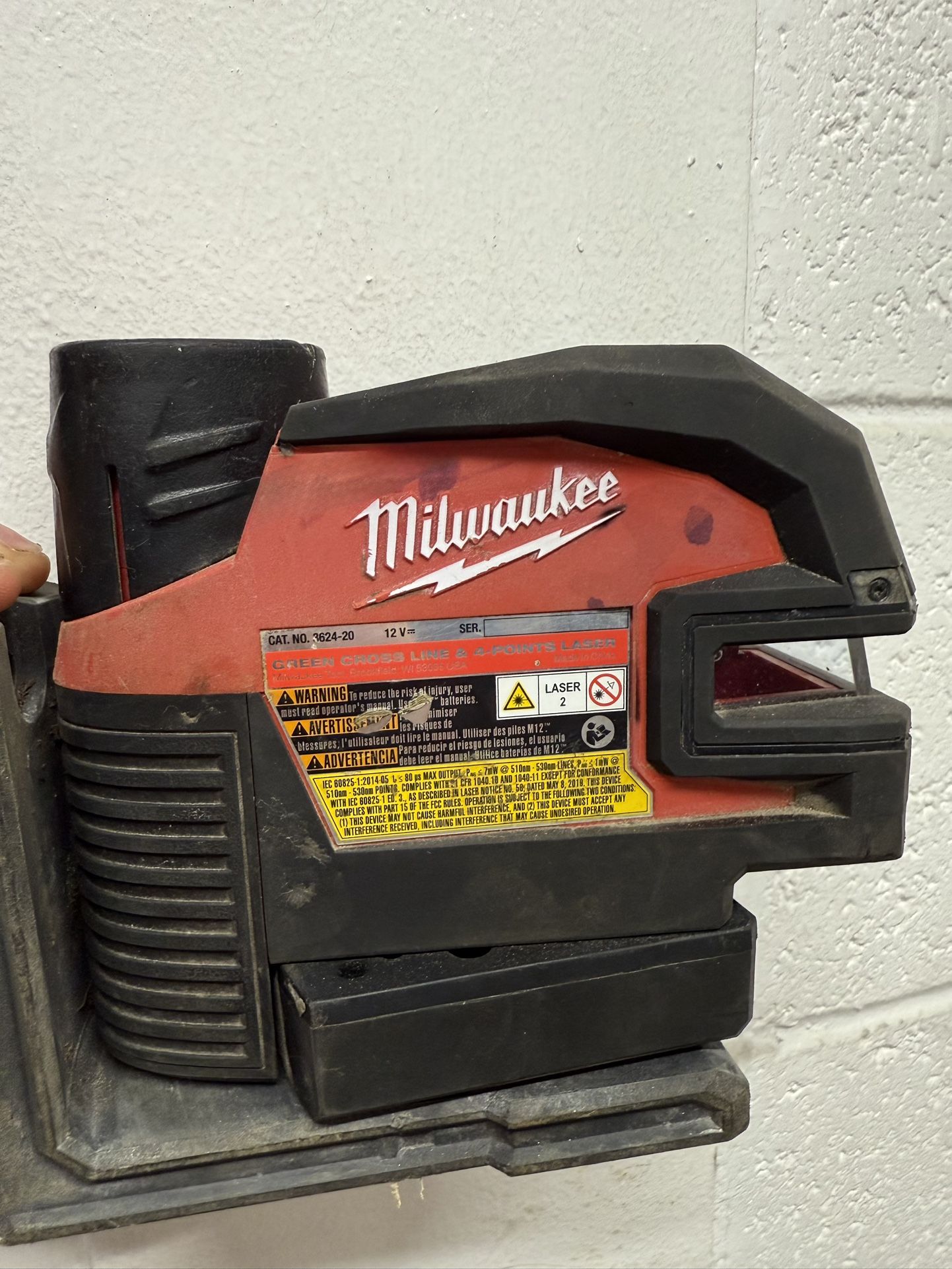 Milwaukee Green Laser With 