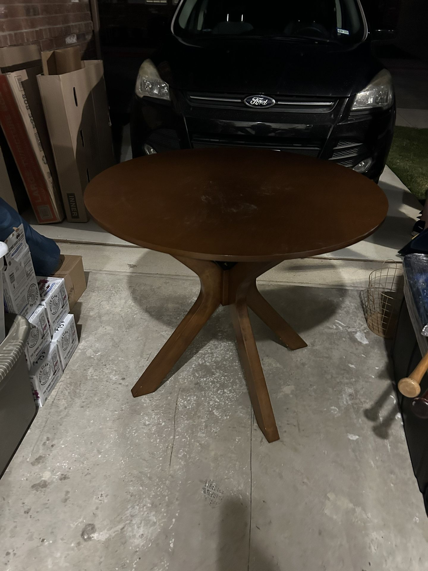 small round kitchen table