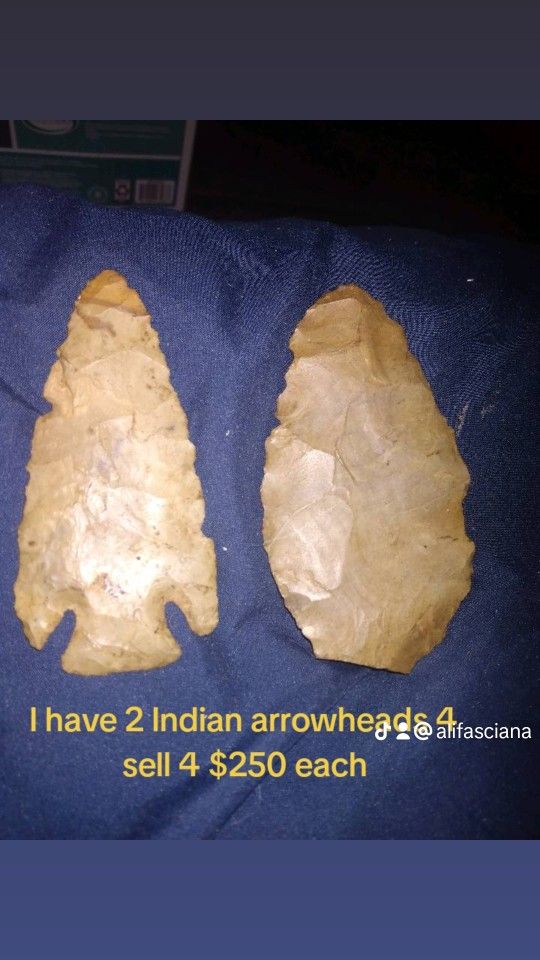 Indian Arrowheads