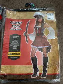 Castaway pirate costume