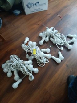 
Indoor/Outdoor Hanging Light String Sets – Bulk Lot