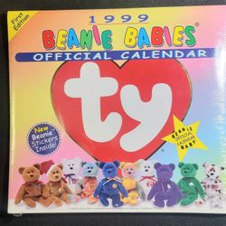 1999 Beanie Babies Official Calendar