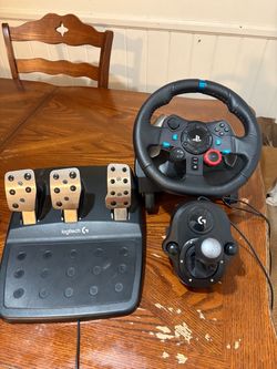 Logitech G29 Gaming Wheel for Playstation bundle with Driving Force Shifter,