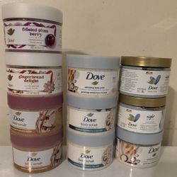 Dove Body Scrubs