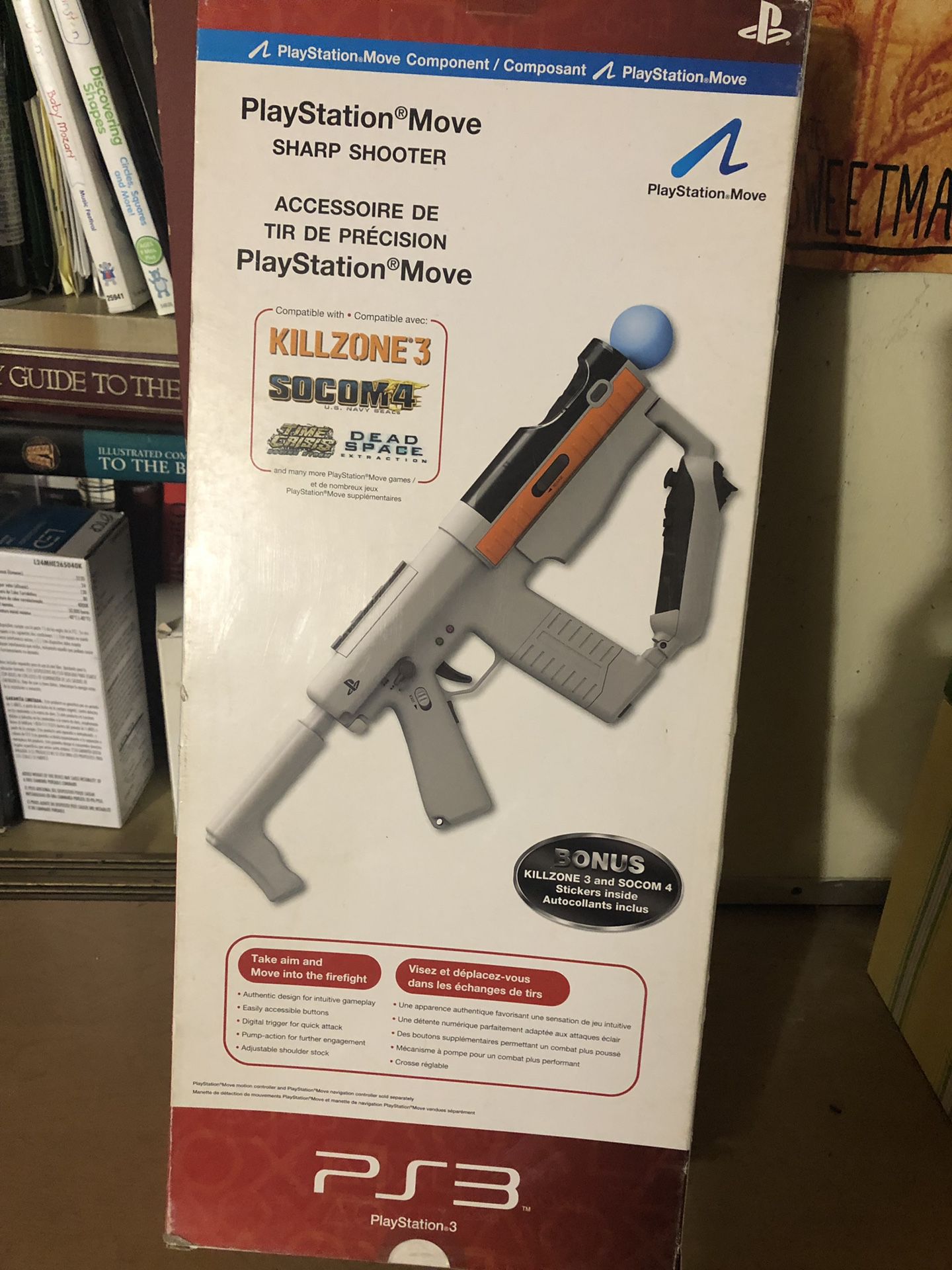 Flipper ukrudtsplante Missionær PS3 Sharpshooter (toy gun only) for Sale in Highland, CA - OfferUp