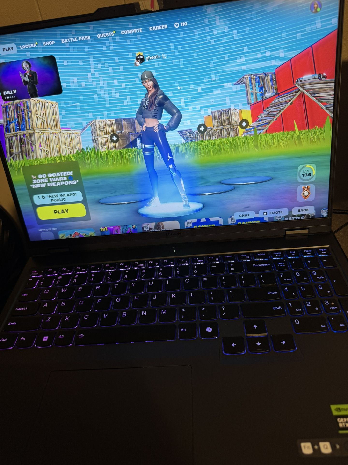 Legion 5i 4070 , I9 14th Gen, 2tb Ssd, 32 Gb Ram