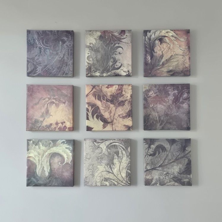 9 - 12 X 12 Canvas Decorations