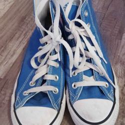 Blue Converse