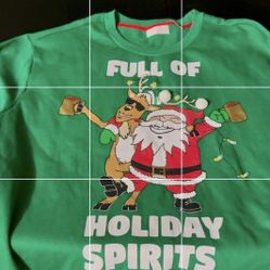 Extra large Men Christmas Sweater 