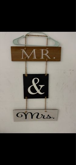 Wedding sign