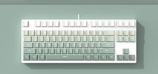 87-Key Mechanical Gaming Keyboard Bowlift