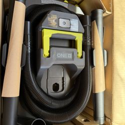 Ryobi One 18 Vol Aspiradora 6 Galones (Solo Herramienta)