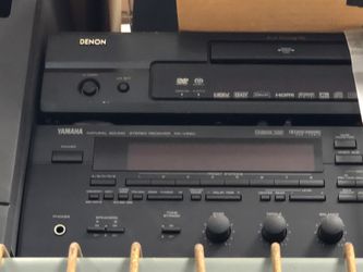 Stereo System, Yamaha And Dennon