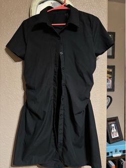Woman’s shein black dress