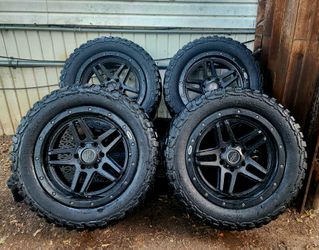 20" 4WP Rims with All terrain tires