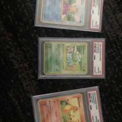 Pokémon Cards 1st Edition PSA 10