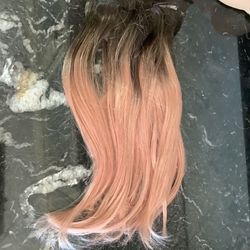 New human hair extensions 16”