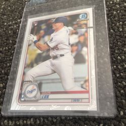 Baseball Card 2020 Bowman Chrome Gavin Lux Rookie