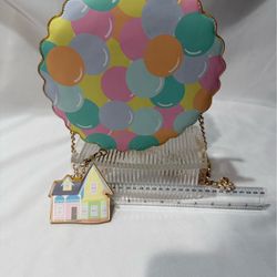 LoungeFly Messenger Bag From UP With Keychain