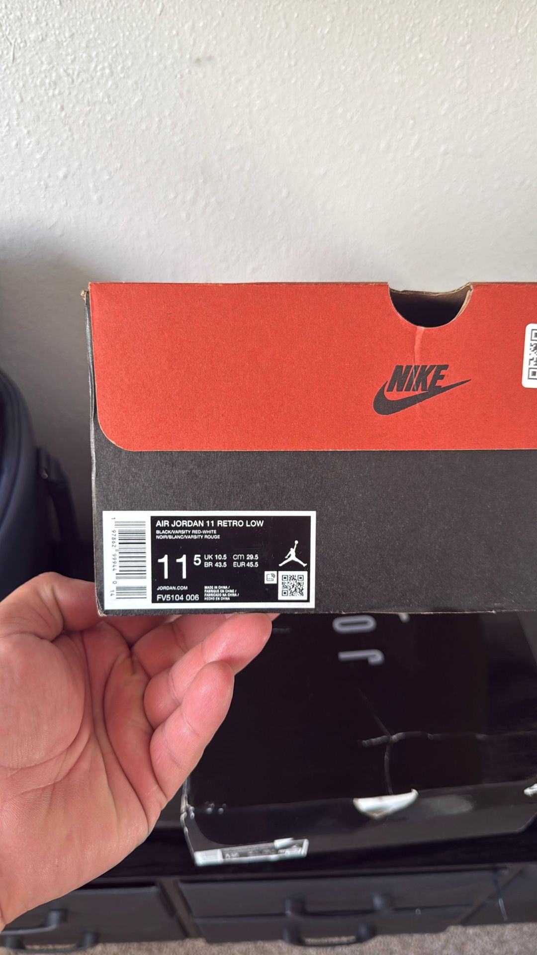 Jordan 11 Lows  Size 12