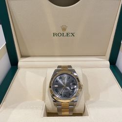 Rolex 41mm “Wimbledon” Two Tone