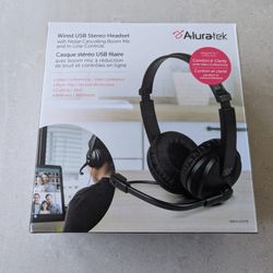 Aluratek USB headset mic AWHU02FB