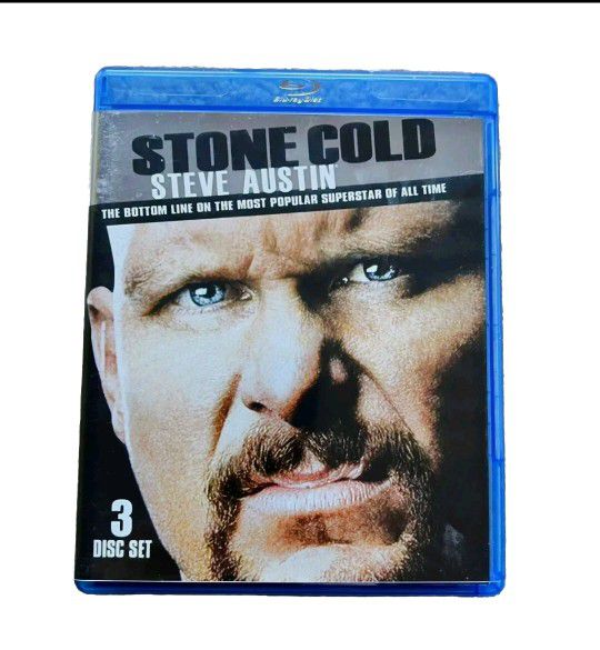 WWE: Stone Cold Steve Austin - The Bottom Line (2011, Blu-Ray) 3 Disc Set New