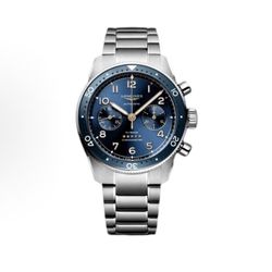 Longines Pioneer Series Automatic Mechanical Movement 100m Waterproof Men's Watch Swiss Watch 42mm（308）38