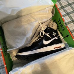 Off-White Air Force 1 Mid Black 10.5