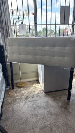 NEW” QUEEN WHITE HEADBOARD