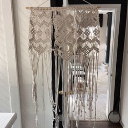30x64 Boho Macrame Wall Hanging – Statement Decor Piece
