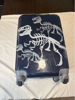Kids Dinosaur Hard-Shell Carry-On Suitcase – Rolling Spinner Luggage